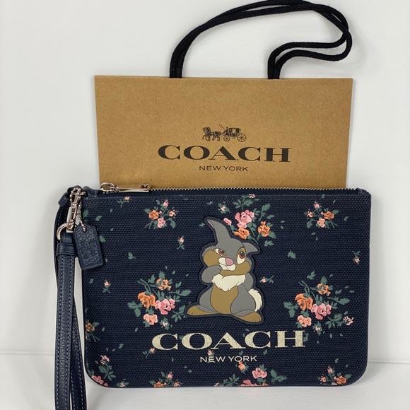 Coach X Disney Gallery Pouch W Thumper - Picture 7 of 10